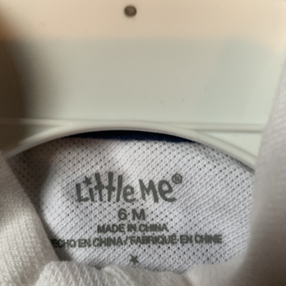 Little Me Sailboat Woven Shortall size 6months - Picture 3 of 3